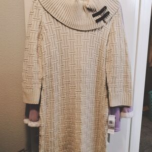 Sandra Darren sweater dress